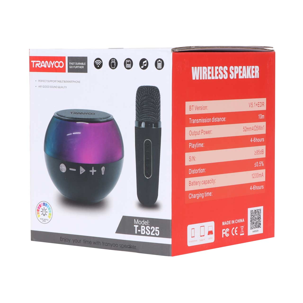 اسپیکر TRANYOO مدل T-BS25