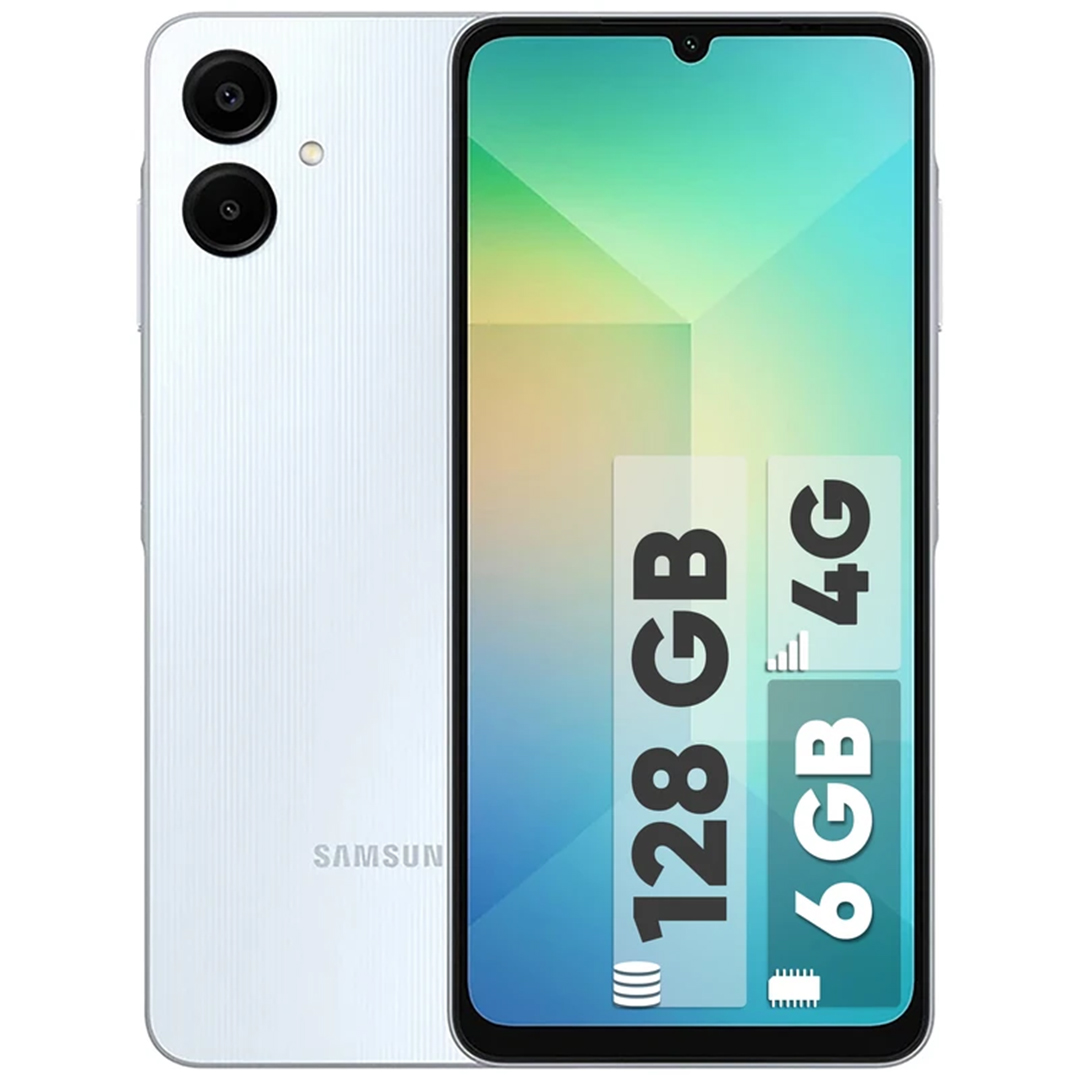 گوشی سامسونگ Galaxy A06 رجیستر‌شده دو سیم‌کارت 128 گیگابایت با رم 4 گیگابایت